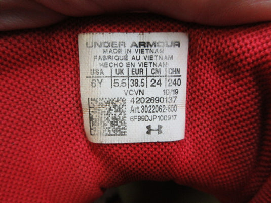Used Under Armour Harper 4 Mid RM Baseball Cleats - Size Youth 6