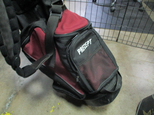 Used Precept Convertible Golf Bag in Maroon