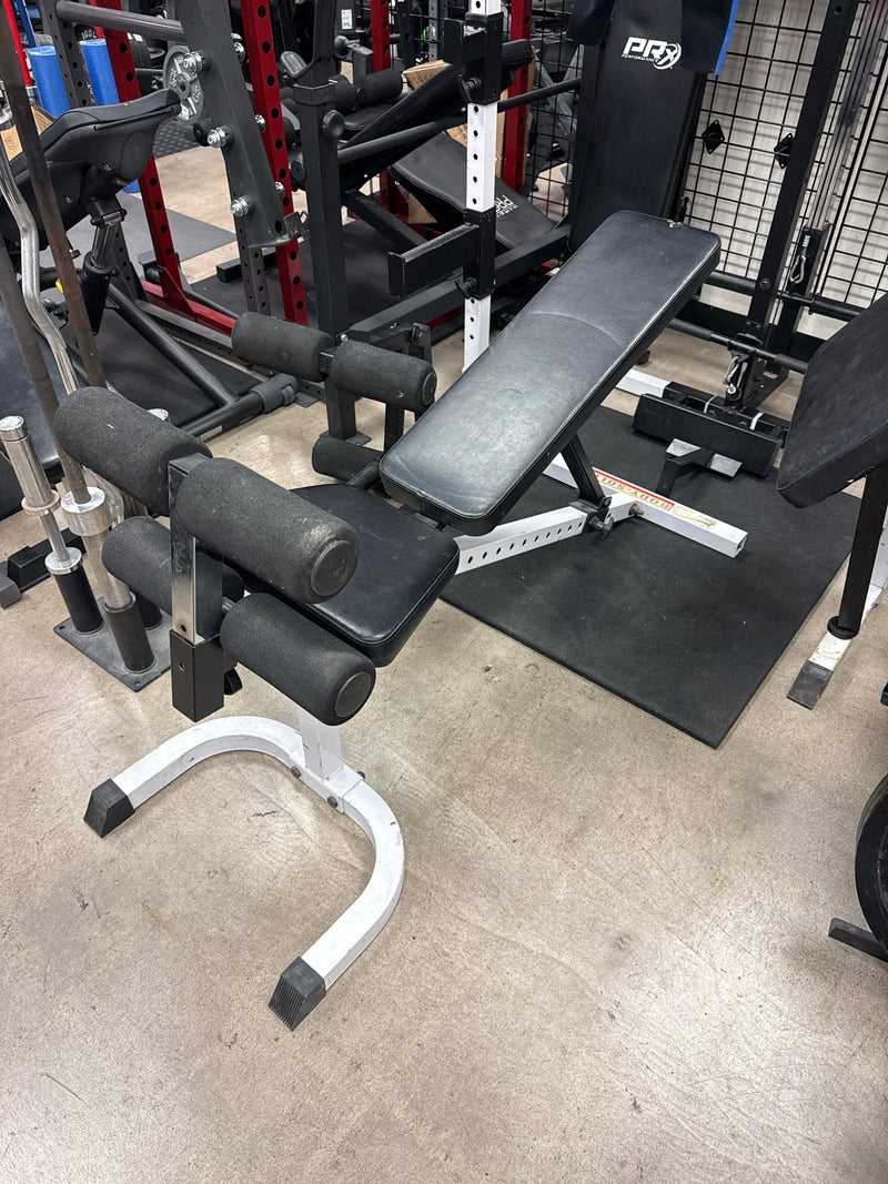 Load image into Gallery viewer, Used Body Solid PowerLine Half Rack, Cable System + More( Read Description )
