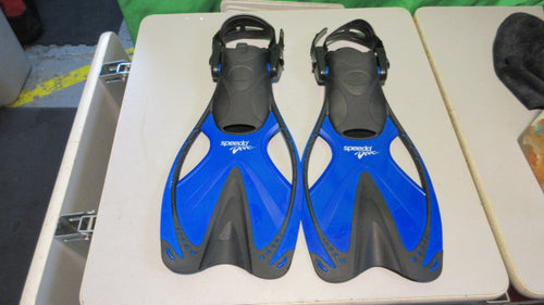 Used Seepdo Dive Fins Junior S/M - Blue