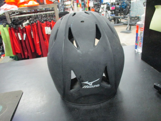 Used Mizuno Size 6 3/4 - 7 3/8 Black  batting Helmet