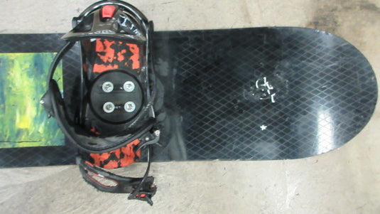 Used GNU 157cm Snowboard W/ K2 Vandal Bindings