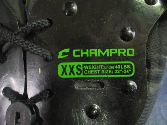 Used Champro Scorpion Football Shoulder Pads Youth Size XXS