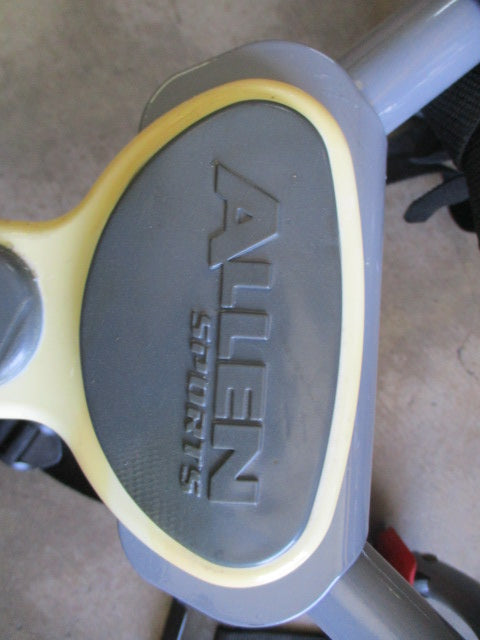 Used Allen Sports 2 Bike Trunk Rack - missing one foot
