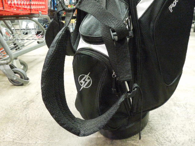 Load image into Gallery viewer, Used PowerBilt Golf Stand Bag in Black
