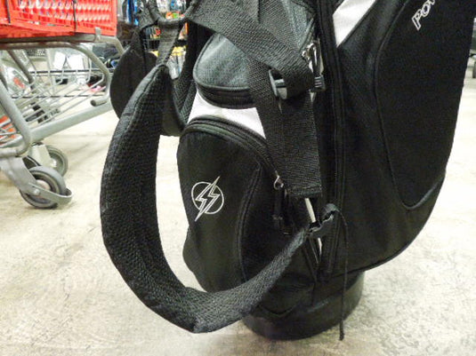 Used PowerBilt Golf Stand Bag in Black