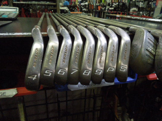 Used Dunlop DPW Oversized Ladies 11pc Club Set 4-9i, S-Pw, 3-5h and Driver