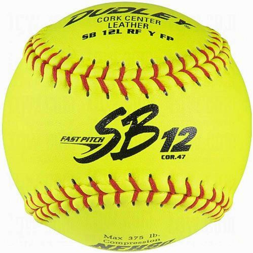 Dudley SB 12 NFHS Cor .47 Cork Center Leather Cover 12
