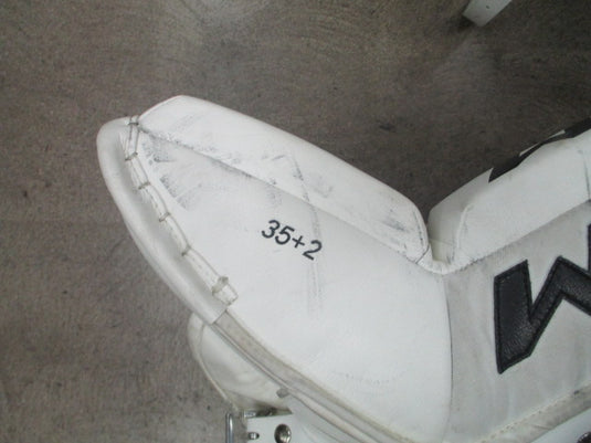 Used CCM Extreme Flex II Hockey Goalie Leg Pads 35" + 2"