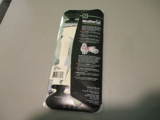 Used Foot-Joy Weather Sof Womens Medium Golf Glove- RH