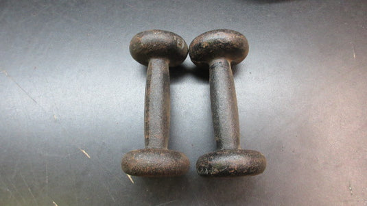 Used Vintage 3lb Dumbbells Set - QTY 3