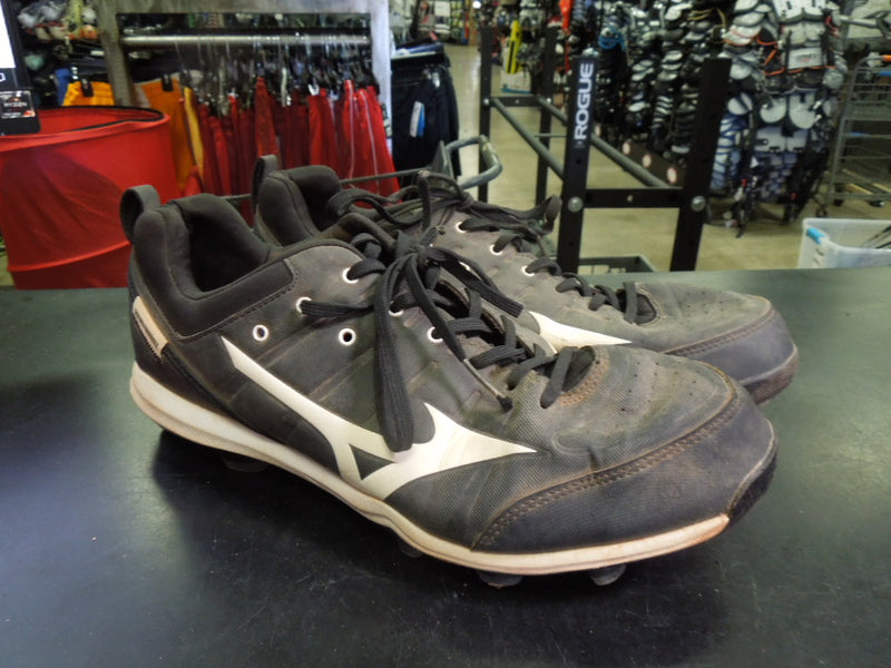 Load image into Gallery viewer, Used Mizuno Baseball Pro Baseball Cleats Size 11.5
