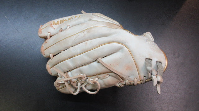 Load image into Gallery viewer, Used Miken Pro Series 13&quot; Leather Softball Glove - RHT
