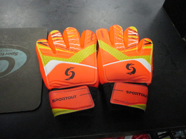 Load image into Gallery viewer, Used Sportout Size 6 Soccer Goalie Gloves
