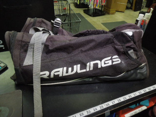 Used Rawlings R601 Hybrid Baseball Bat Pack Duffle in Black