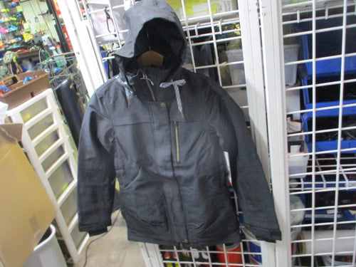 New Women's Pulse Aries Insulated Snow Jacket Size Medium - Black Denim