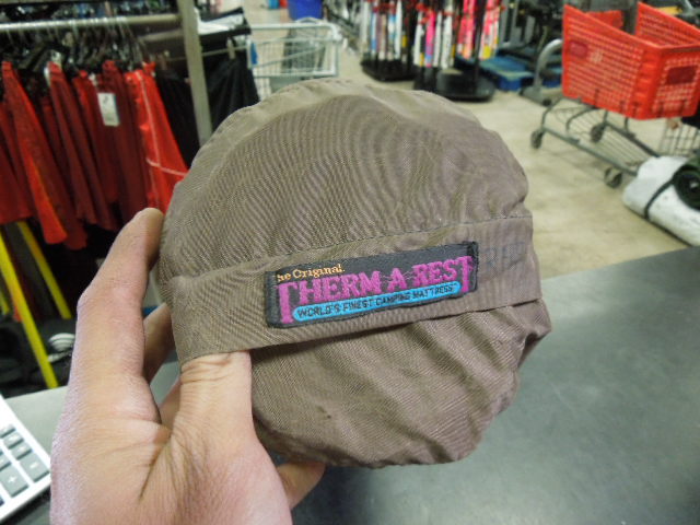 Load image into Gallery viewer, Used Thermarest Standard Long Blow Up Sleeping Pad with Carry Bag

