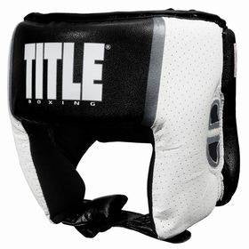 New Title Aerovent USA Boxing Comp Headgear Open Face - Small Blue
