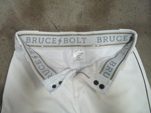 Load image into Gallery viewer, Used Bruce Bolt Baseball Shorts in White and Maroon Size Small
