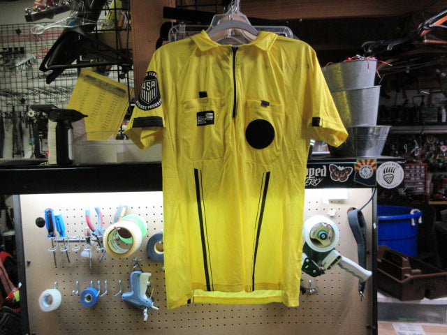 Load image into Gallery viewer, Used Official Sports Referee Soccer Shirt - Size Medium
