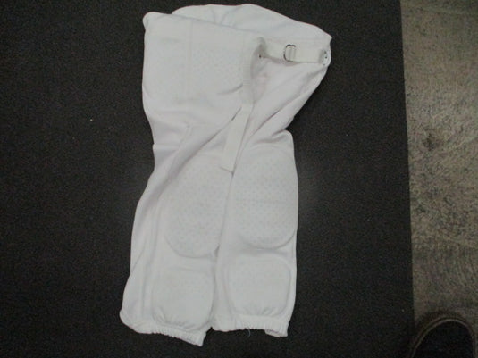 Used Champro White 7 Pad Football Pants Size Youth XL