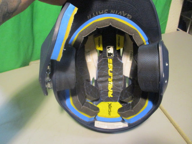 Load image into Gallery viewer, Used Rawlings Wpax Size 6 3/8 - 7 1/8 Batting Helmet W/ Jaw Guard
