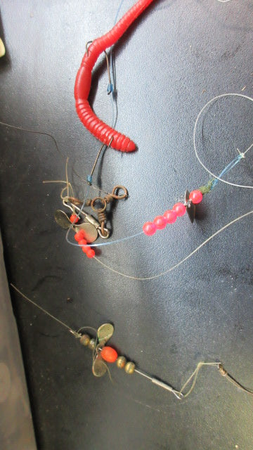 Used Fishing Leader Lures
