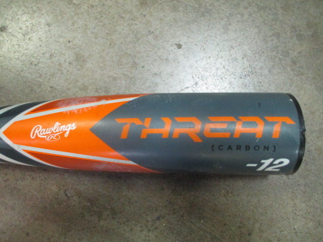 Load image into Gallery viewer, Used Rawlings Threat 27" -12 USSSA Baseball Bat
