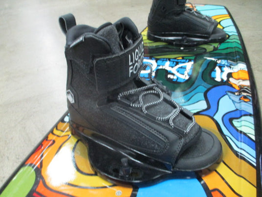 Used Liquid Force Fury 125cm Junior Wakeboard w/ Bindings (Size 12T - 5)