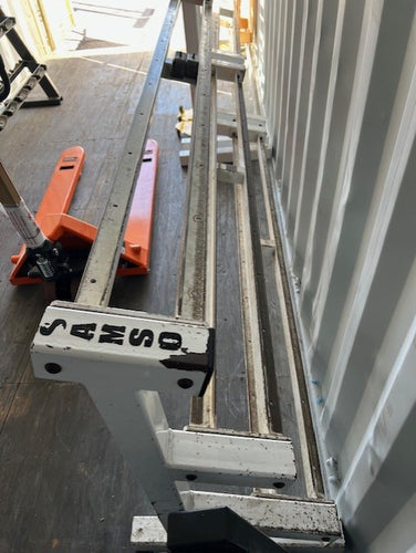Used SAMSON White Commercial DUMBELL RACK 91