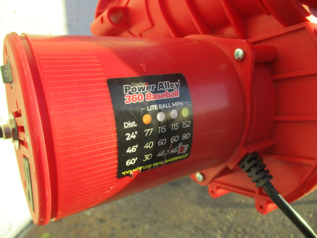 Load image into Gallery viewer, Used Power Alley 360 Baseball Pitching Machine
