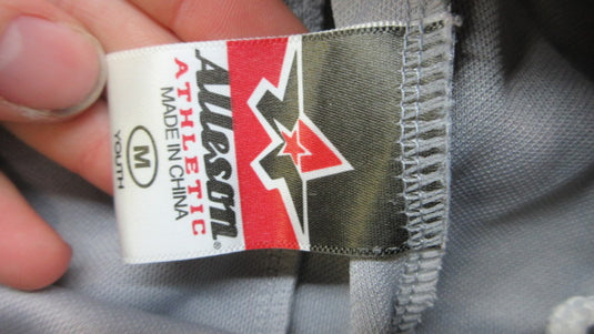 Used Alleson Sports Pull-Up Elastic Bottom Baseball Pants - Size Youth Medium