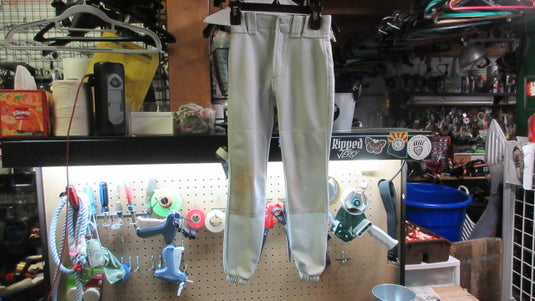 Used Mizuno Elastic Bottom Baseball Pants - Size Youth XS