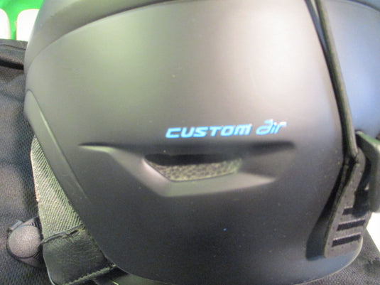 Used Salomon 56-59cm Medium Black Snow helmet (Air Bladder Not Working)