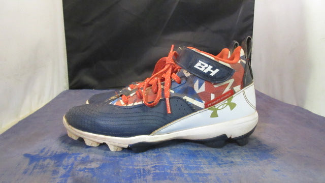 Load image into Gallery viewer, Used Under Armour Bryce Harper Cleats Youth Size 6
