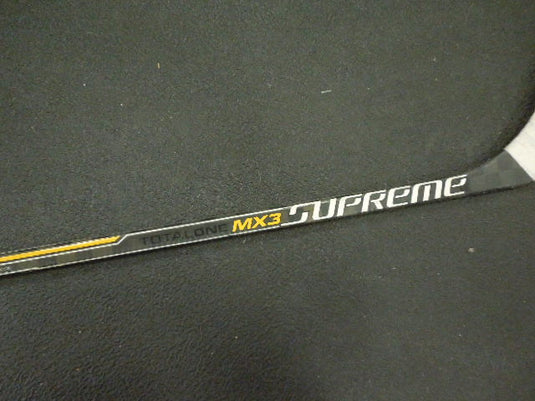 Used Bauer Supreme TotalOne MX3 Supreme Right Hand Hockey Stick 52 Flex