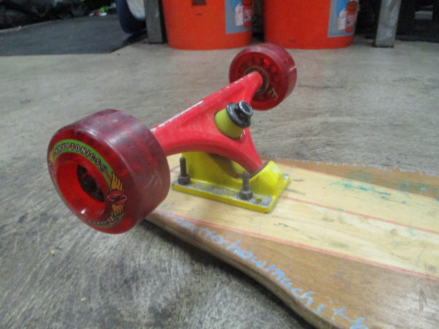 Load image into Gallery viewer, Used Honey Skateboards 36" Longboard w/ Road Rider Trucks (Has Wear)
