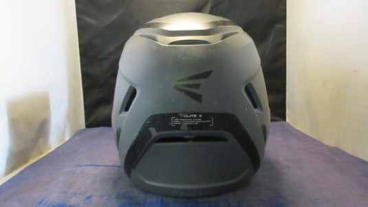 Used Easton Elite X Batting Helmet w Mask Size Senior - small wear