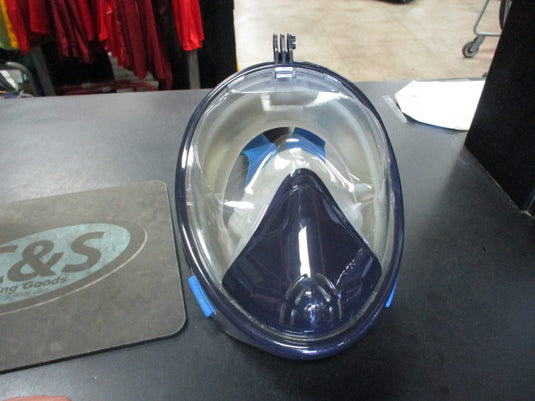 Used Wildhorn Seaview 180° Panoramic Full Face Size L/XL Snorkle Mask