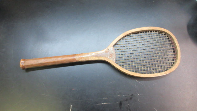 Load image into Gallery viewer, Used Vintage Practice Wood Tennis Racquet
