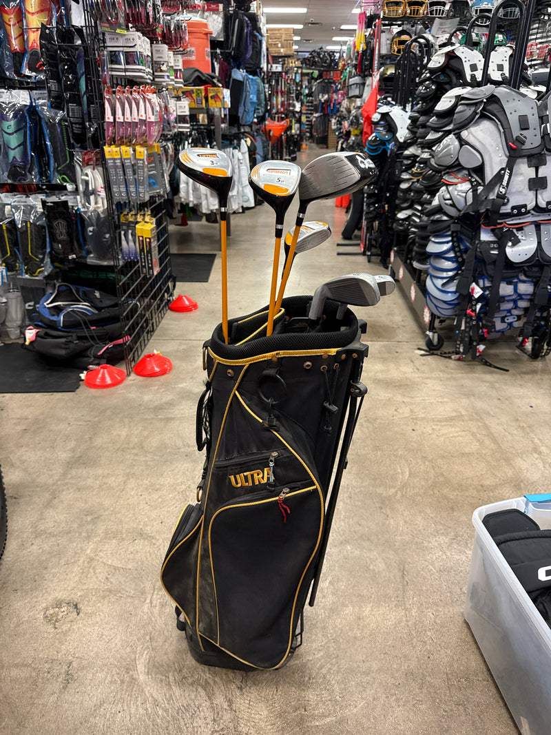 Load image into Gallery viewer, Heavy Use Wilson Ultra 9 pc Complete Right Hand Golf Set with Bag
