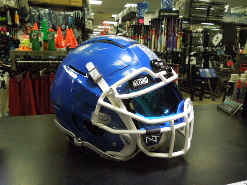 Load image into Gallery viewer, Used Schutt F7 Youth LX1 Football Helmet w NXTRND Visor Size Not Found Cert 2023
