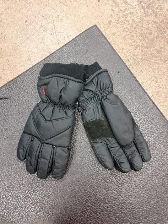 Used Black Medium Thinsulate Winter gloves