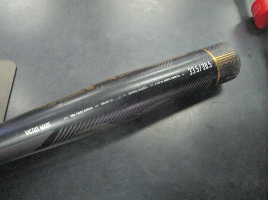 Used Victus Vandal BBCOR Alloy Baseball Bat  33.5 in 30.5 oz -3