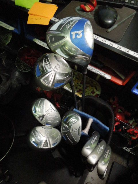 Load image into Gallery viewer, Used Walter Hagen T3 Lady Hagen 8pc Right Hand Golf Club Set 7-9 i, 4-6h, 3w, 1d
