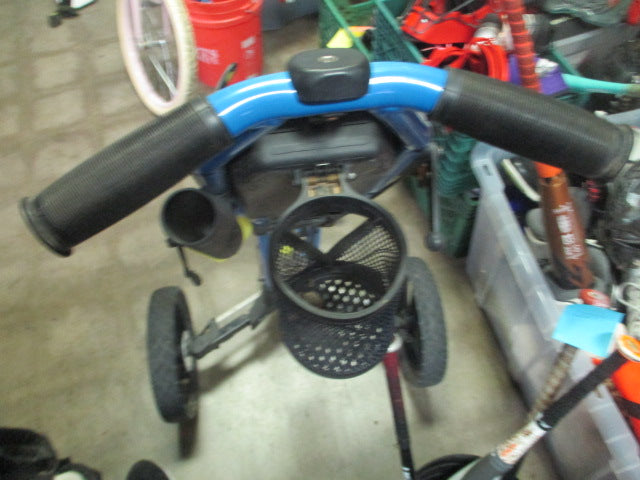 Load image into Gallery viewer, Used Sun Mountain Micro cart 3 Wheeled Push Golf Cart
