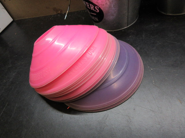 Load image into Gallery viewer, Used Everest USA Pink Training Cones - QTY 11

