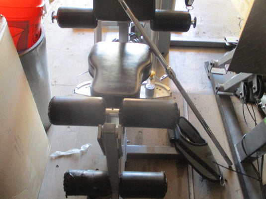 Used TUFF STUFF ODYSSEY 5 HOME GYM W/ LEG PRESS W/200lb weight Stack
