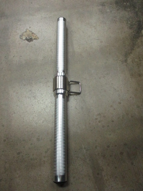 Load image into Gallery viewer, Used 19&quot; Aluminum Straight Bar Gym Attachment
