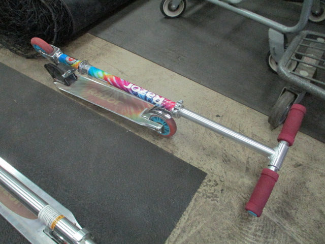 Load image into Gallery viewer, Used Razor Tye Dye Rainbow Foldable Scooter
